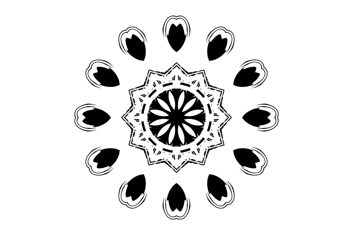 Spiritual Mandala Artwork Bundle, a Decorative Illustration by NJ Himel (Photo 60 of 104)