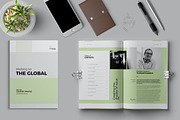 Olive Annual Report, a Brochure Template by Elite_Standard (Thumbnail 1 of 14)
