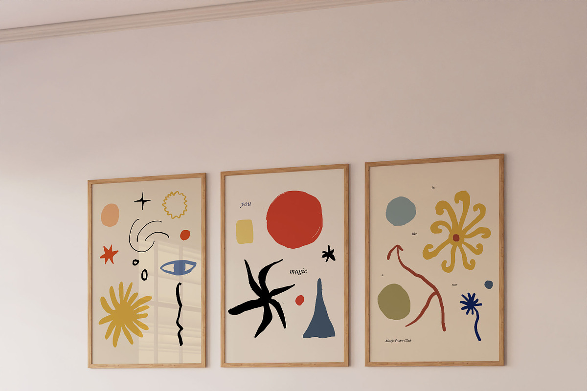 Modern Wall Art Posters Bundle, a Graphic by Ayya Studio (Photo 48 of 94)