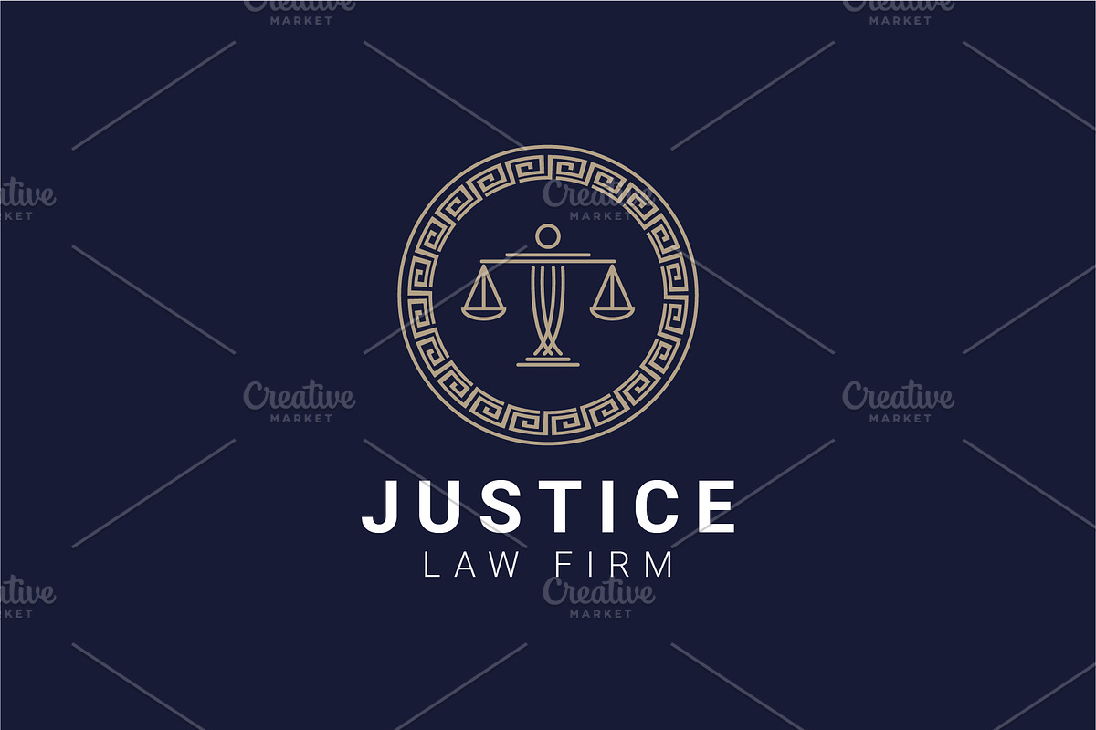 Elegant Law Firm Logo Bundle, a Branding & Logo Template by Dyn Studio (Photo 5 of 6)