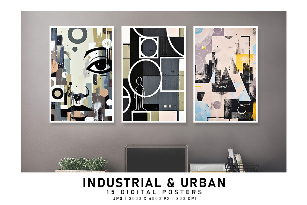 Industrial and Urban, a Decorative Illustration by Digital Art Creations (Photo 7 of 7)