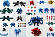 99 Gift bows, a Holiday Photo by Handmadefont (Thumbnail 2 of 14)