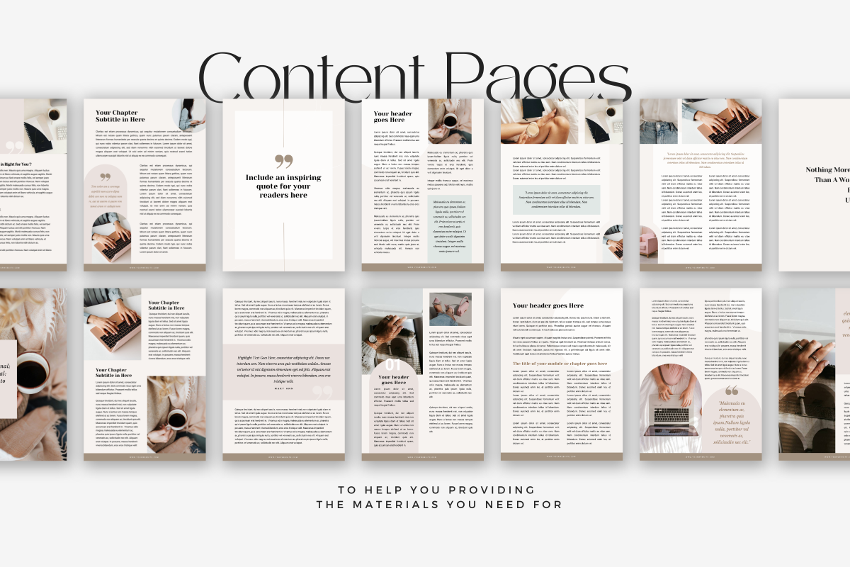 Canva Coaching Ebook WorkBook Maggie, a Magazine Template by Lovely Confetti (Photo 6 of 11)