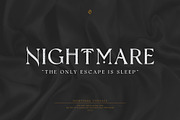 Nightmare Gothic, a Blackletter Font by Rvq Type Foundry (Thumbnail 1 of 7)