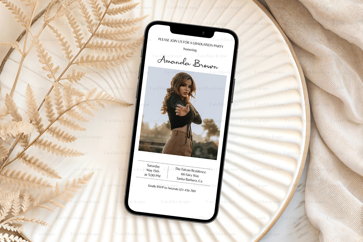 Smartphone Mockup, Phone, a Product Mockup by TatiMockup (Photo 4 of 4)