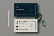 Fashion Business Card Template, a Business Card Template by MightyDesign (Thumbnail 1 of 6)