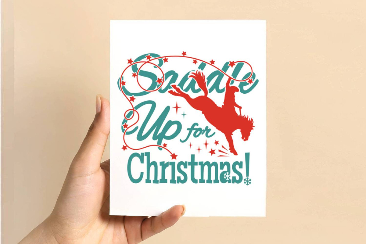 Cowboy Christmas SVG – Rodeo Holiday, a Graphic by TanchaArt (Photo 7 of 11)
