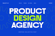 Grotesk Collective - Modern Sans Fon, a Sans Serif Font by Masyafi Studio (Thumbnail 7 of 9)