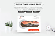 A5 Desk Calendar 2025, a Stationery Template by MstArtwork (Thumbnail 5 of 5)