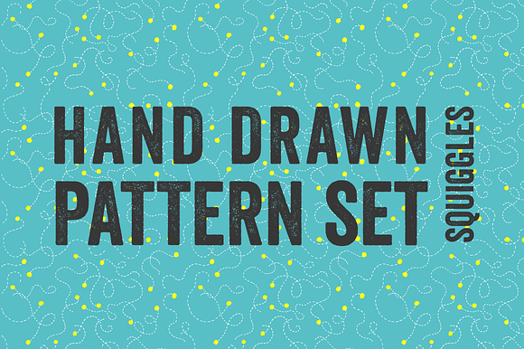 3 Seamless Squiggle Patterns preview 7