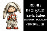 Whimsical Easter Kids, an Illustration by Designking (Thumbnail 4 of 5)