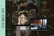 Creative Pitch Deck, Press Media Kit, a Presentation Template by Template Monkey @dscience (Thumbnail 8 of 12)