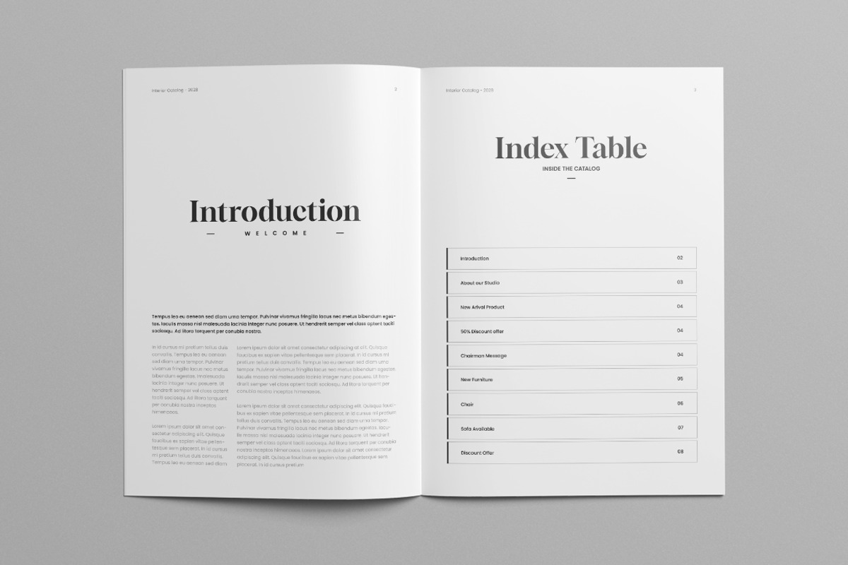 Catalog Template | Canva & Word, a Brochure Template by HiveArts (Photo 2 of 9)