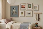 100 Retro Kids Room Prints Bundle –, a Graphic by Malunio (Thumbnail 5 of 5)
