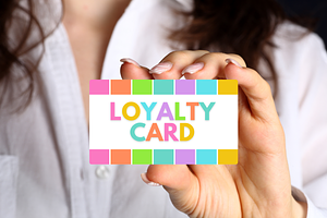 Colorful Loyalty Card - 2 Sides