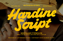 Hardine Nostalgic Script