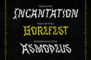 CS Reaper – Black Metal Font, a Blackletter Font by Craft Supply Co. (Thumbnail 2 of 8)