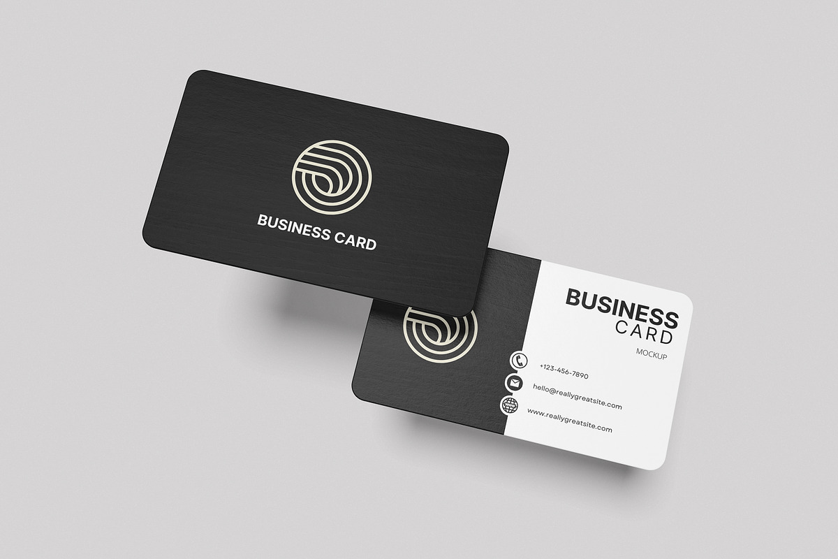 Business card mockup, an Advertising Mockup by Twins_studio926 (Photo 4 of 5)