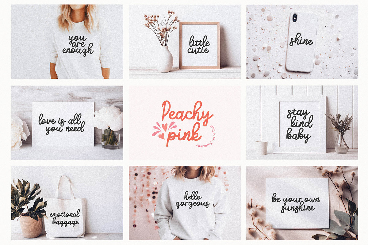 Awesome Retro Bundle - 8 Groovy Font, a Handwritten Font by BarcelonaShop (Photo 8 of 8)