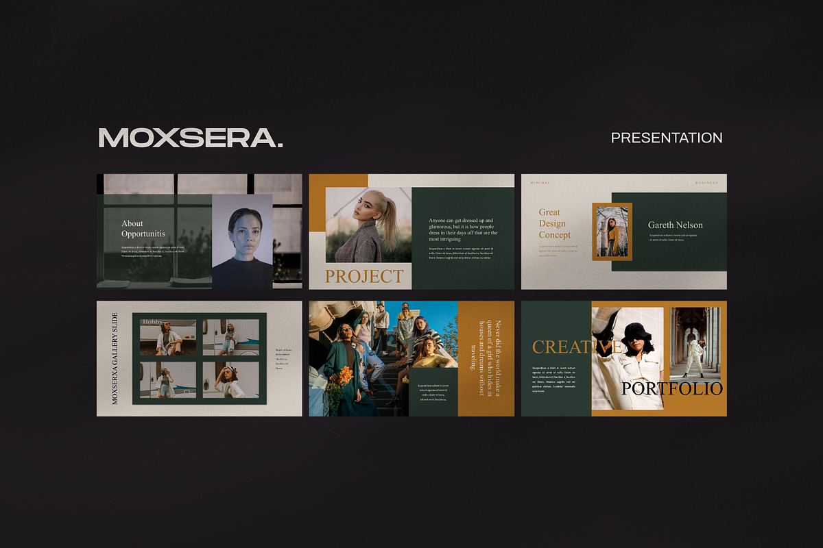 Moxsera Bundle Presentation Template, a Presentation Template by merakistd (Photo 2 of 10)