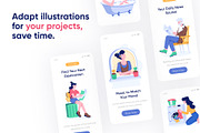 People Lifestyle Illustration Set, a Person Illustration by Prosymbols (Thumbnail 4 of 8)