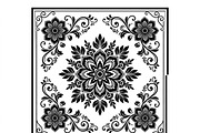 50 Elegant Floral Ornament Bundle, a Decorative Illustration by Amazin_art (Thumbnail 22 of 42)
