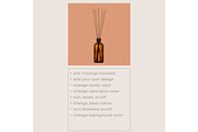 Amber Reed Diffuser Mockup, a Packaging Mockup by Copal (Thumbnail 2 of 11)