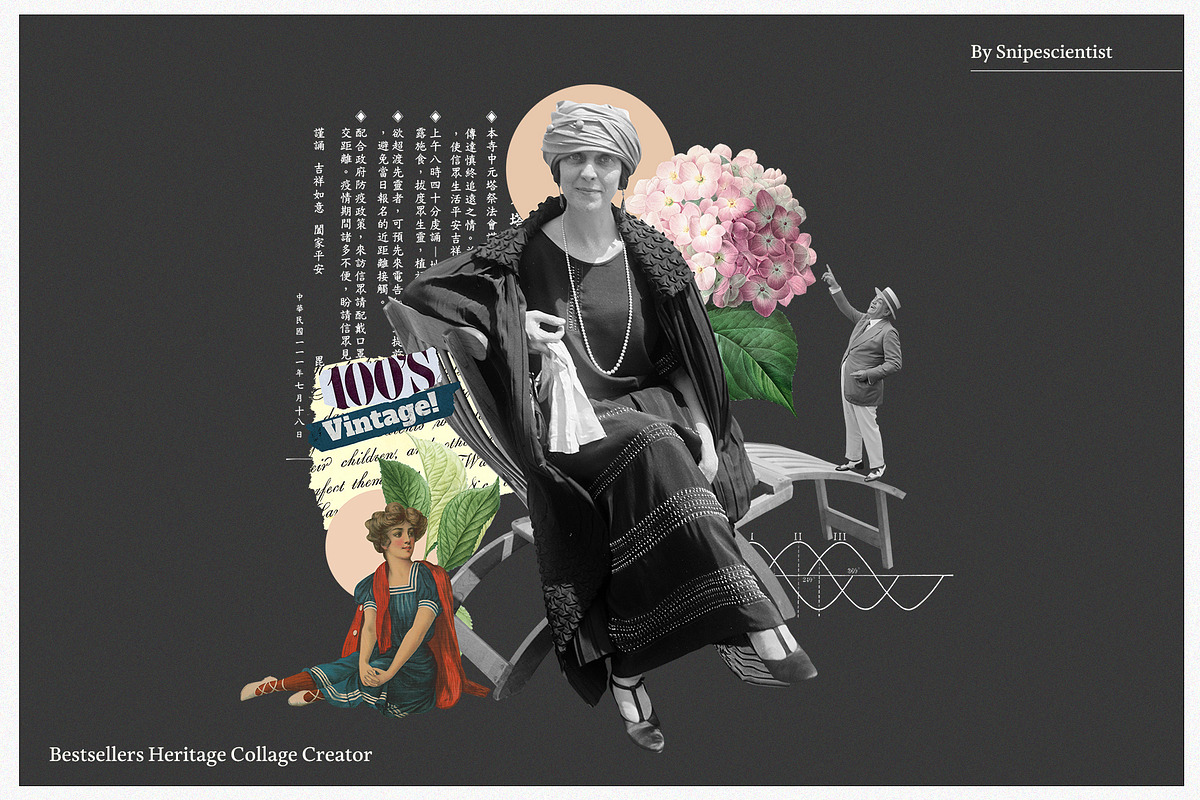 Bestsellers Heritage Collage Creator, an Object Graphic by SNIPESCIENTIST (Photo 40 of 64)