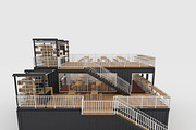 3D Model Container Cafe 9, an Architecture 3D Model by SR 3D Visual (Thumbnail 14 of 23)