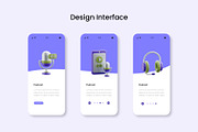 Podcast 3D Icon Set, a 3D by Home Studio (Thumbnail 2 of 4)
