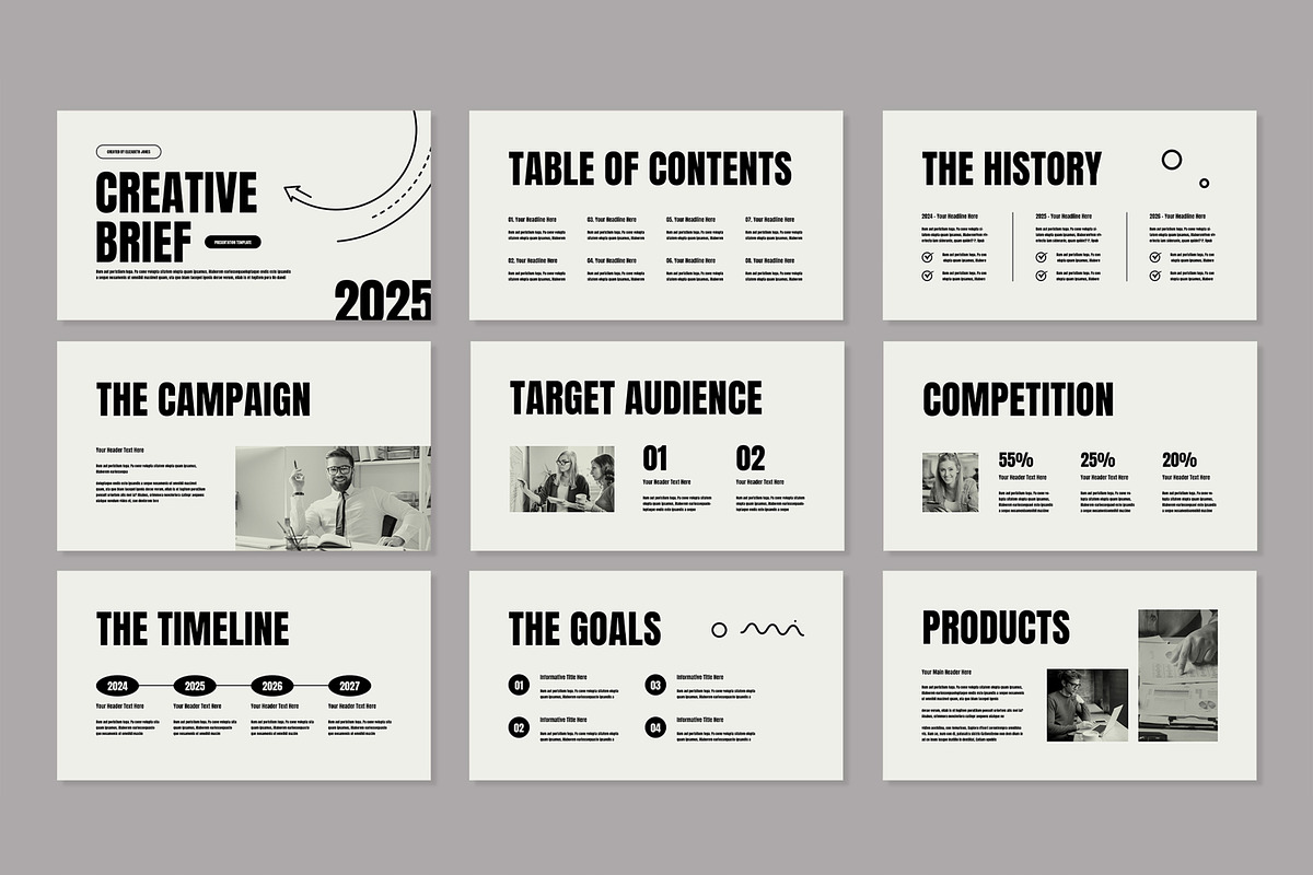 Innovative Brief Presentation, a Presentation Template by ContestDesign (Photo 2 of 3)