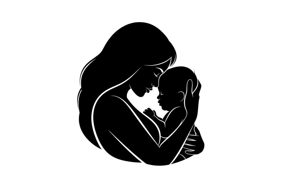 50 Mother and Baby Love Silhouette S, an Illustration by Designs_River (Photo 39 of 51)