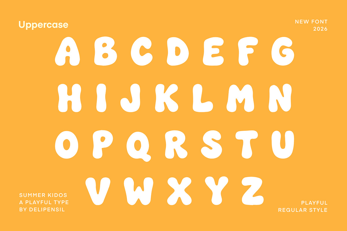 SummerKidos - A Playful Kids Display, a Serif Font by delipensil (Photo 5 of 8)