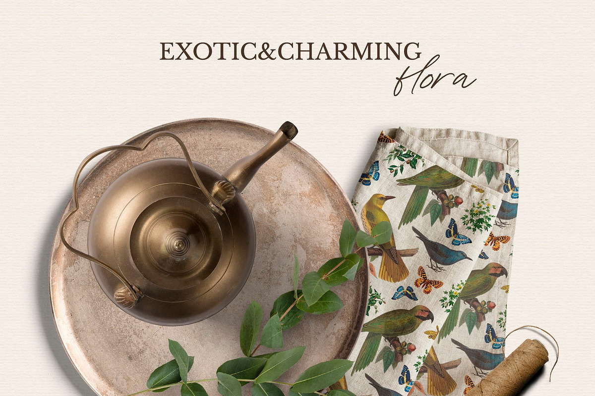 Emporium Exotic Vintage Collection, a Pattern Graphic by Beauty Drops (Photo 3 of 8)