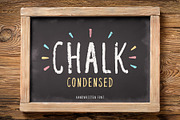 Chalk condensed font, a Script Font by Alex Gorka (Thumbnail 1 of 6)
