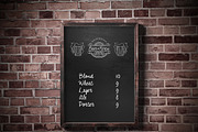 Chalkboard Mockup, a Product Mockup by professorinc (Thumbnail 2 of 4)