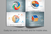 Premium Collection of Infographics, a Presentation Template by VL Shop (Thumbnail 2 of 9)