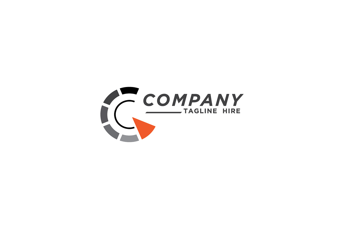 Letter C speed, a Branding & Logo Template by gagego (Photo 1 of 3)