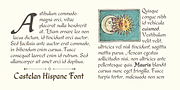 Castelan Hispane, a Script Font by Ixipcalli (Thumbnail 3 of 6)