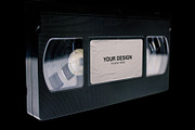 Vintage VHS Tape Cassette Mockup, a Product Mockup by SR-23 Mockups (Thumbnail 3 of 3)