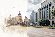 Urban Watercolor Photoshop Effect, a Brushes & More by INTENTFX (Thumbnail 20 of 26)