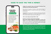 Health Coach Instagram Templates, a Marketing Template by Aks-Designs (Thumbnail 3 of 9)