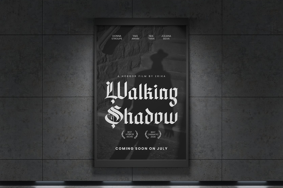 Yograde Gothic – Modern Blackletter, a Blackletter Font by Randi Irvan | Rvandtype (Photo 8 of 11)