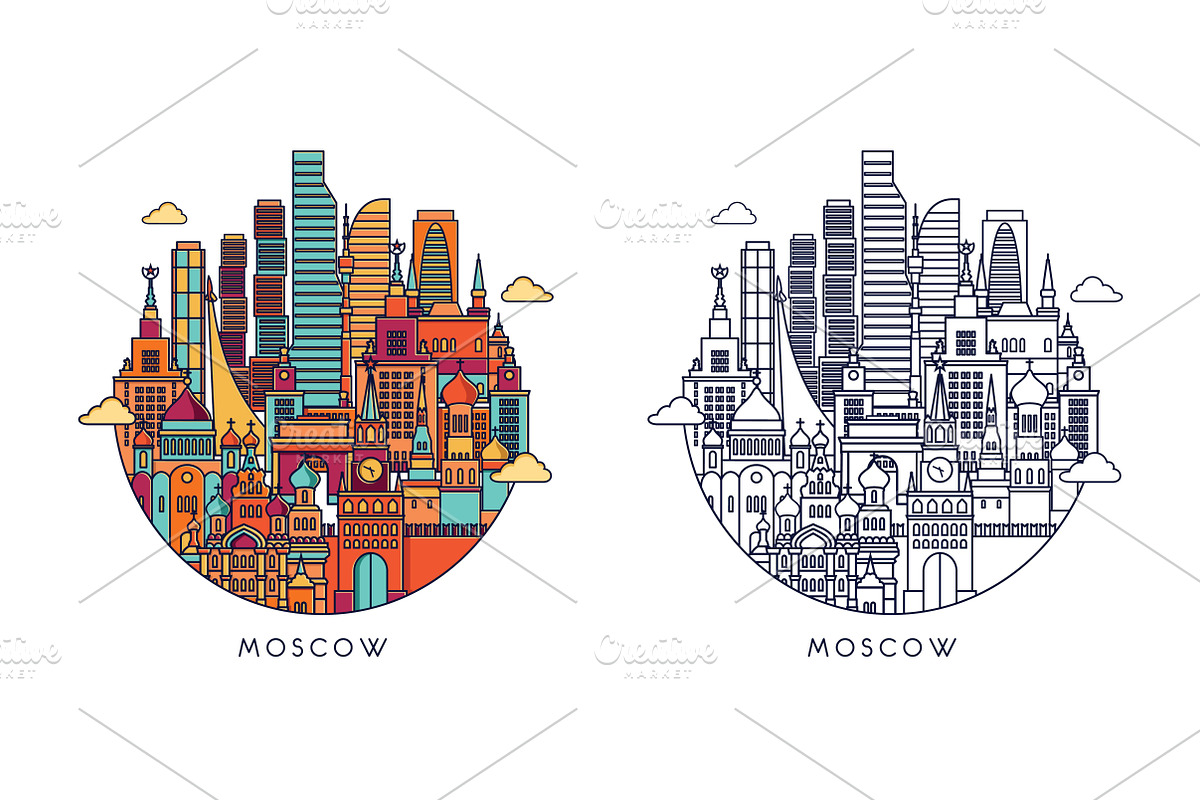 Europ famous cities, an Illustration by LisaKolbasa (Photo 5 of 9)