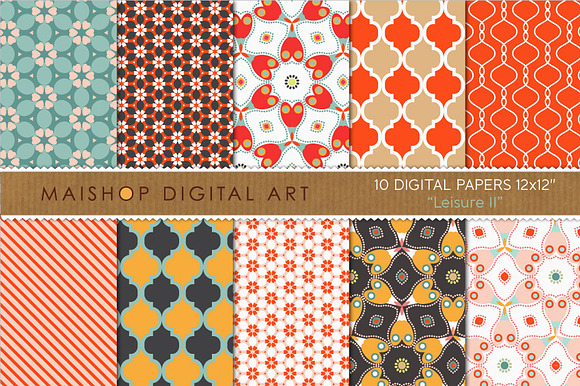 Digital Papers Leisure Set 02 preview 4
