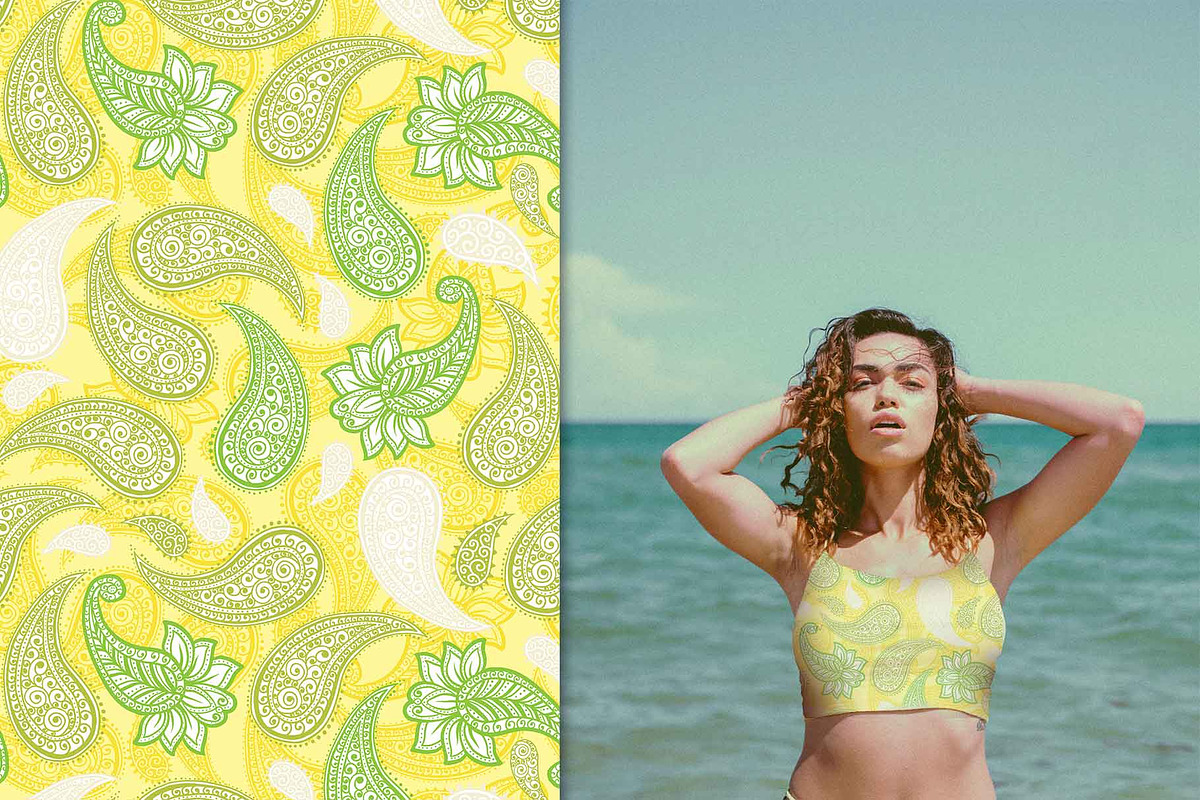 Paisley Patterns Collection, a Pattern Graphic by ilonitta (Photo 8 of 12)