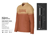 T-Shirt Neck VU L Raglan Mockup, a Shirt Mockup by Nanggroe Scripting (Thumbnail 7 of 9)