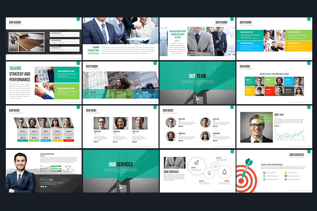 Business Building Powerpoint, a Presentation Template by Stock Shape (Photo 3 of 10)