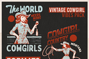 Vintage cowgirl vibes pack, a Person Illustration by Bromz Studio (Thumbnail 5 of 5)
