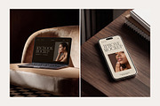 Device Mockups: MacBook iPhone iPad, a Mac Mockup by Wildfield Studio (Thumbnail 10 of 15)